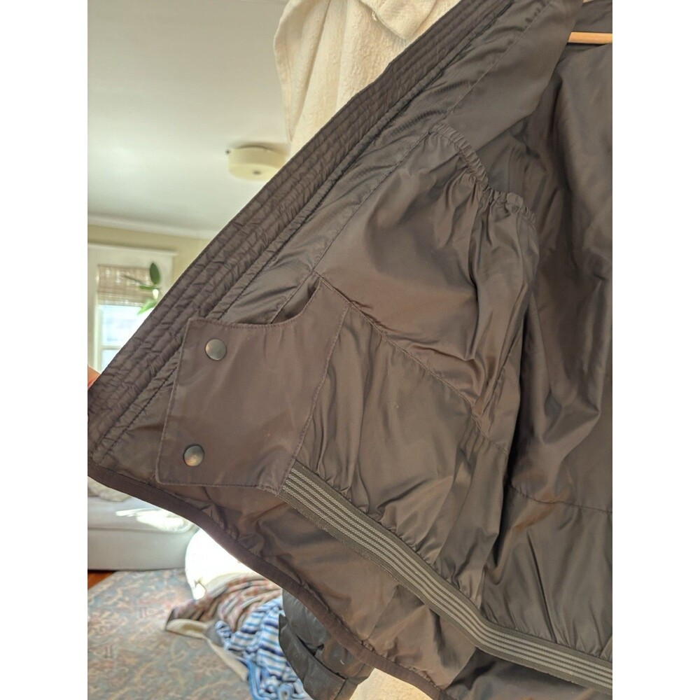 The North Face Gatebreak 550 Down Mens Medium Black Ripstop Hooded Puffer Jacket - Picture 6 of 12